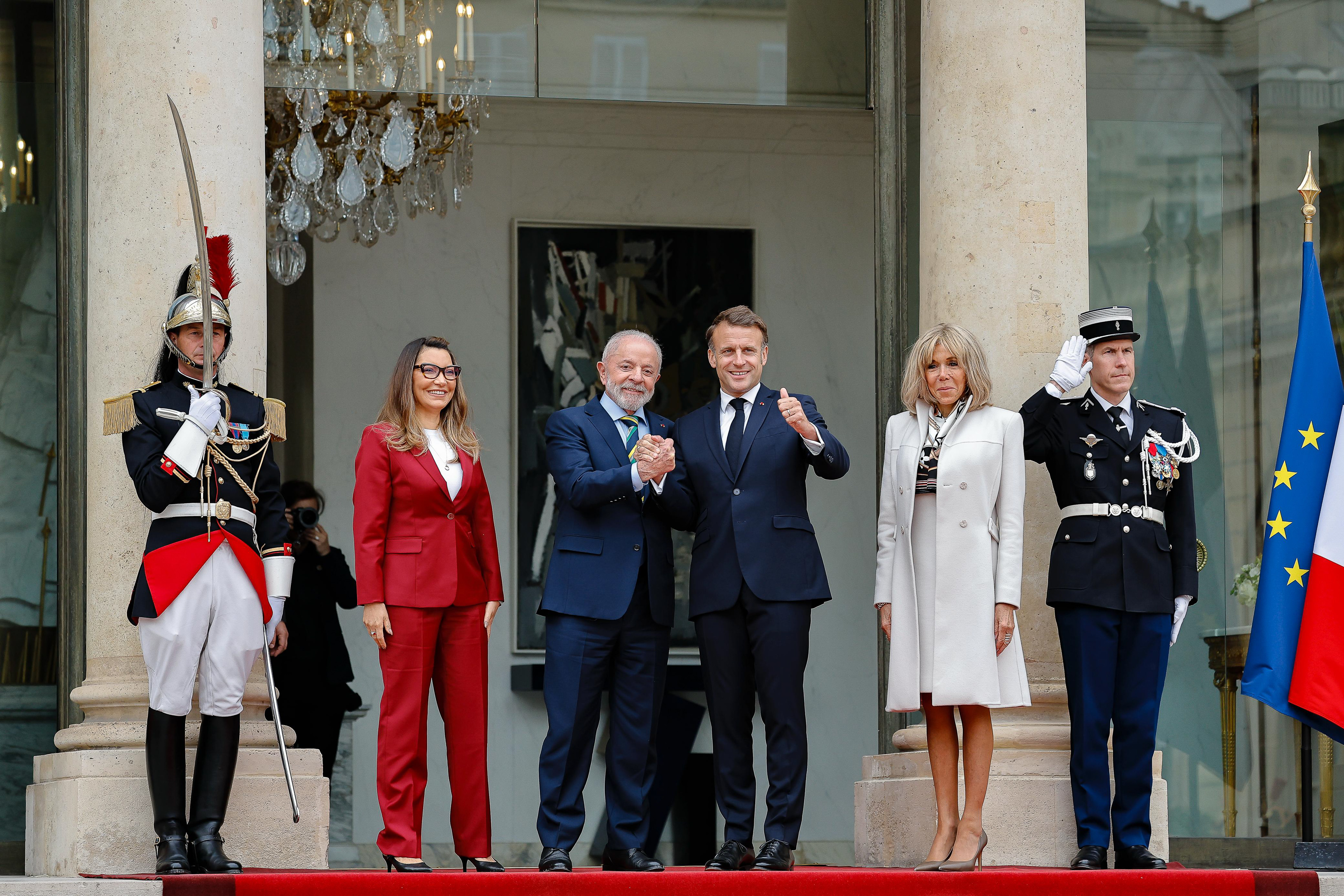 Relations au beau fixe entre la France et le Brésil 